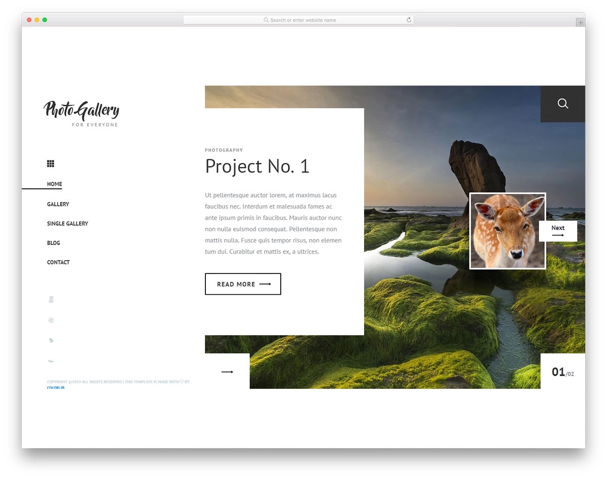 photogallery html template